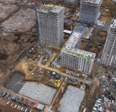 Ход строительства дома 1, 2, 3, 4 в ЖК Сибирская Калина -