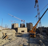 Ход строительства дома Г-1 в ЖК Резиденция морей-2 -