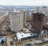 Ход строительства дома 42/1 (ГП-3) в ЖК Фора -