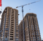 Ход строительства дома № 1, 2 в ЖК Донской Арбат 2 -