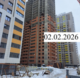 Ход строительства дома 3 в ЖК Некрасовский -