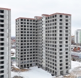 Ход строительства дома № 33, корпус 1 (ГП-1) в ЖК Свой -