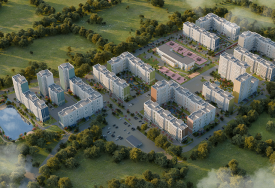 Дом 2, 2 этап в ЖК Родные росы