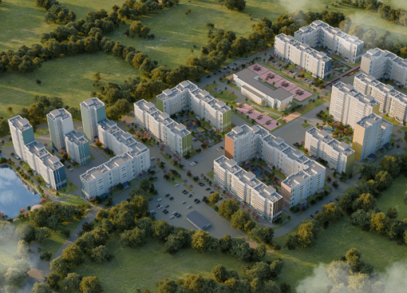 Дом 2, 2 этап в ЖК Родные росы - фото 1