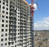 Ход строительства дома 309а, корпус 1 (секция 3, 3 этап) в ЖК Мир -