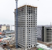 Ход строительства дома № 117, корпус 13 (4Б) в ЖК Фатера -