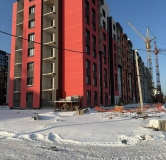 Ход строительства дома 28, 2 этап в ЖК Фламинго -