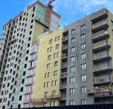 Ход строительства дома 5 в ЖК Тайгинский Парк -
