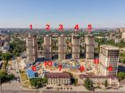 Ход строительства дома Литер 9 в ЖК Звезда Столицы - фото 27, Июль 2020