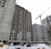 Ход строительства дома 4 этап  в ЖК Бунин -