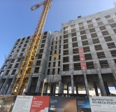 Ход строительства дома 1 в ЖД Парковый -