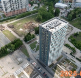 Ход строительства дома Корпус 3Б в ЖК Озерный парк -