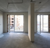 Ход строительства дома 4 в ЖК Брусника в Академическом -