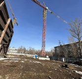 Ход строительства дома 14А, секция 3 в ЖК Классики -