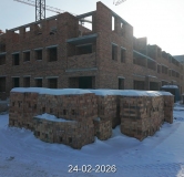 Ход строительства дома 25 в ЖК Цветы Башкирии -