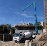 Ход строительства дома 2 в ЖК Динамика -