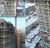 Ход строительства дома 246 в Акцентный дом Актив -