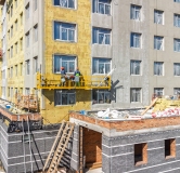 Ход строительства дома 1 в ЖК Базилик -