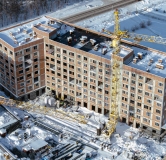 Ход строительства дома 2 в ЖК Базилик -