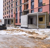 Ход строительства дома 1 в ЖК Май -