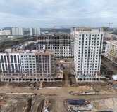 Ход строительства дома Литер 2, квартал 1.10 в ЖК Первое место -