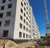 Ход строительства дома 4.1, 2 очередь в ЖК Атмосфера -