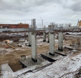 Ход строительства дома 4а, 1 этап в ЖК Ракета-дом Горный -