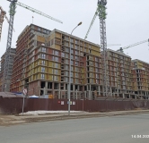 Ход строительства дома 4 в ЖК Мой Ритм -