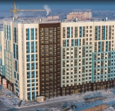 Ход строительства дома 2 в ЖК Самоцветы -