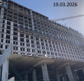 Ход строительства дома поз. 1 в ЖК Платон Парк -