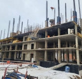 Ход строительства дома 3 в ЖК Аллея Парк -