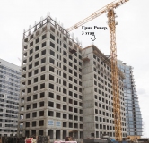 Ход строительства дома № 3 в ЖК Green River (Грин Ривер) -