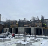 Ход строительства дома 1 в ЖК Чаадаев -