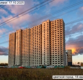 Ход строительства дома 132, корпус 215.1 в ЖК Цветной Город -