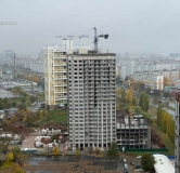 Ход строительства дома 30Б, секция 3 в ЖК Челны Сити -