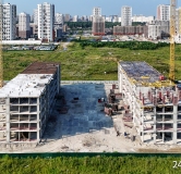 Ход строительства дома 34 (ГП-2) в ЖК Скандиа. Квартал у Леса -