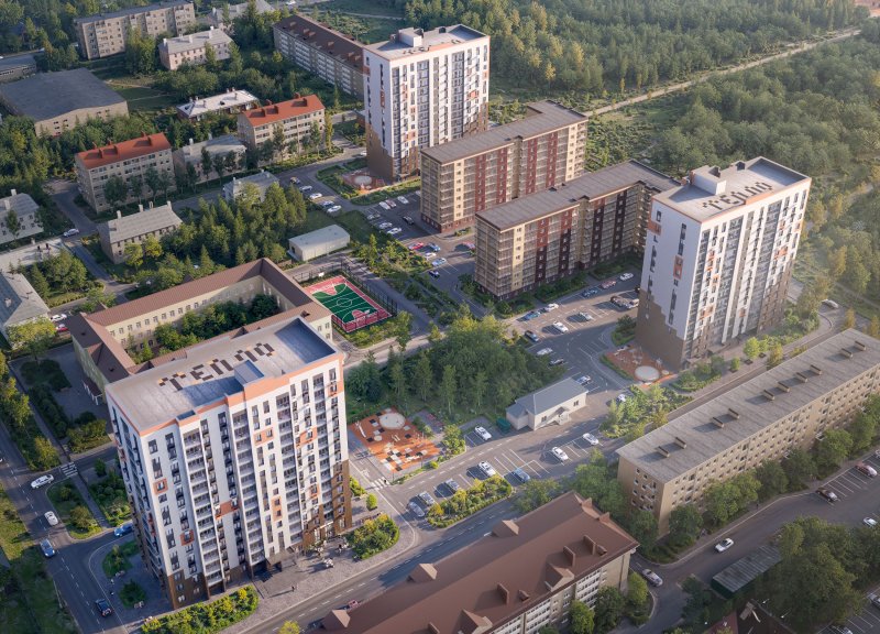 Дом 2 в ЖК Тепло - фото 1