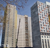 Ход строительства дома 5, секция 4.1, 4.2 в ЖК Красное Яблоко -