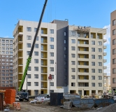 Ход строительства дома № 19 (5, 2 очередь) в ЖК Гранд Квартал -