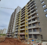Ход строительства дома 9 в ЖК Ежевика -