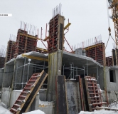 Ход строительства дома 8 в ЖД По ул. Ногина -