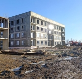 Ход строительства дома Литер 2 кв. 7.1 в ЖК Усадьба Гостагаевская -