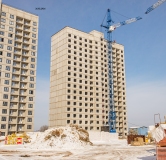 Ход строительства дома 1.3.1, секция Г в ЖК Новая Дема -