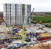 Ход строительства дома 2 в ЖК Дабл-Дабл -