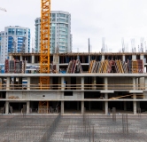 Ход строительства дома 1 в ЖК Оригана -