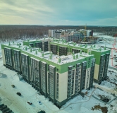 Ход строительства дома 8 в ЖК Шишкин -