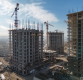 Ход строительства дома № 1 в ЖК АйвазоSKY -