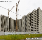 Ход строительства дома 15, корпус 353.1 в ЖК Цветной Город -
