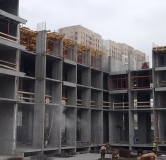 Ход строительства дома 4.4 в ЖК Первый Академ -