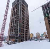 Ход строительства дома № 1 в ЖК КМ Печерский -